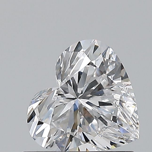0.7 carat D-VS2 Natūralus Heart Deimantas (1)