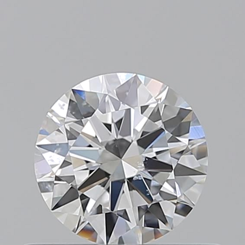 0.5 carat F-SI2 Excellent cut Natūralus Round Deimantas (1)
