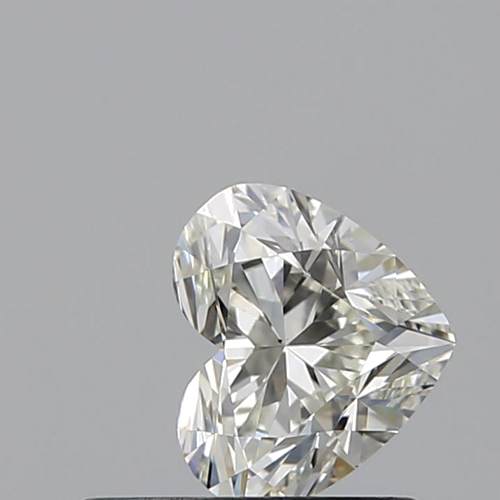 0.5 carat K-VS1 Natūralus Heart Deimantas (1)