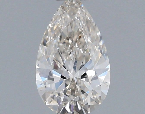 0.42 carat J-SI1 Natūralus Pear Deimantas (1)