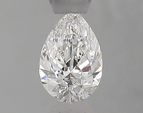 0.38 carat E-SI1 Natūralus Pear Deimantas (1)