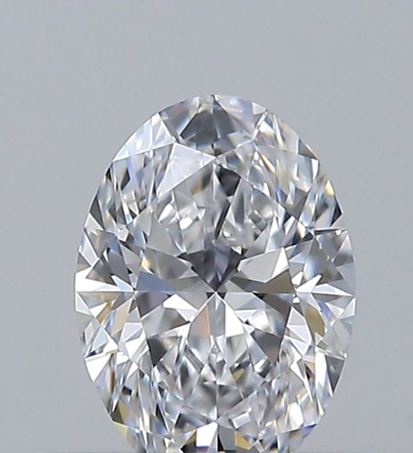 0.34 carat D-VVS1 Natūralus Oval Deimantas (1)