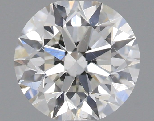 0.5 carat I-SI2 Very Good cut Natūralus Round Deimantas (1)