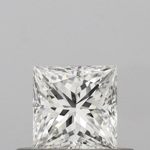 0.4 carat I-VVS2 Natūralus Princess Deimantas (1)
