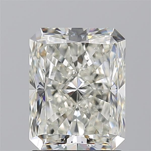 2.01 carat J-SI1 Natūralus Radiant Deimantas (1)