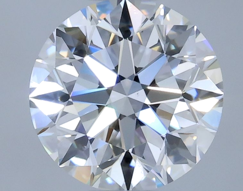 0.61 carat E-VS1 Excellent cut Natūralus Round Deimantas (1)