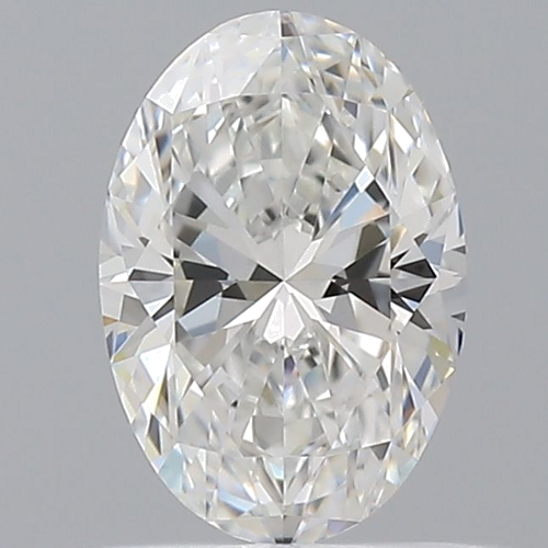 0.51 carat F-VVS1 Natūralus Oval Deimantas (1)