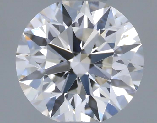 0.43 carat F-SI1 Excellent cut Natūralus Round Deimantas (1)