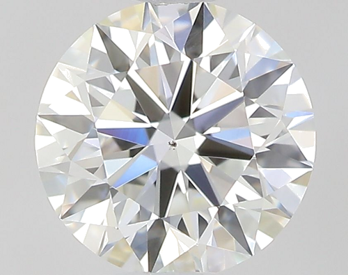 0.5 carat I-VS2 Excellent cut Natūralus Round Deimantas (1)