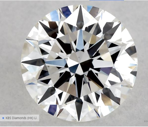 0.74 carat G-VS2 Excellent cut Natūralus Round Deimantas (1)
