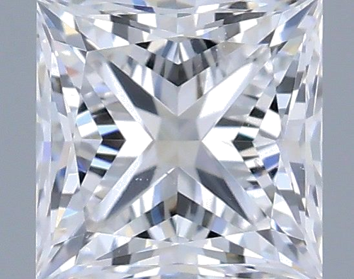 0.41 carat F-SI1 Natūralus Square Deimantas (1)