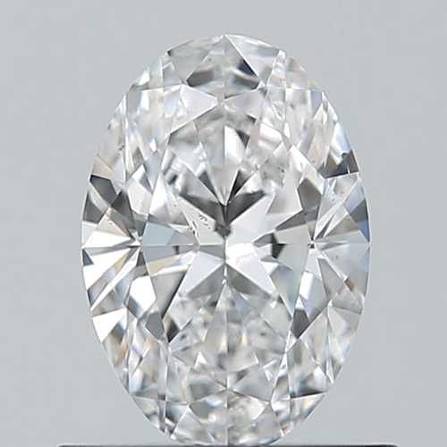 0.7 carat D-SI1 Natūralus Oval Deimantas (1)