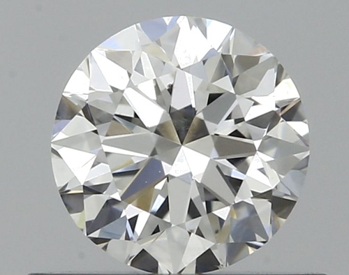 0.5 carat F-SI1 Very Good cut Natūralus Round Deimantas (1)