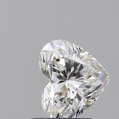 1.03 carat F-VS1 Natūralus Heart Deimantas (1)
