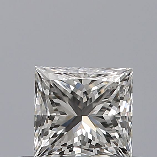 0.4 carat G-VVS2 Natūralus Princess Deimantas (1)