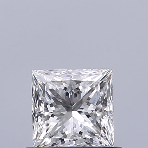 0.54 carat E-VVS2 Natūralus Princess Deimantas (1)
