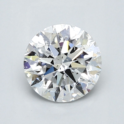 1.28 carat D-SI2 Very Good cut Natūralus Round Deimantas (1)