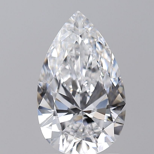 1.5 carat D-IF Natūralus Pear Deimantas (1)