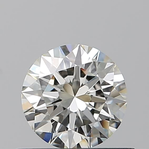 0.52 carat K-IF Excellent cut Natūralus Round Deimantas (1)