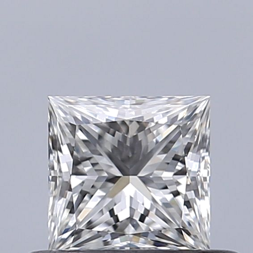 0.42 carat F-VVS1 Natūralus Princess Deimantas (1)