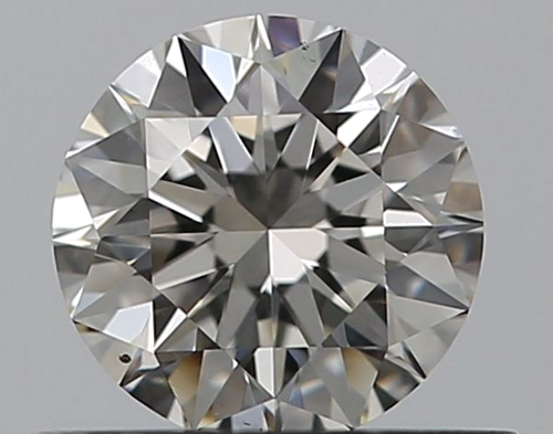 0.5 carat I-VS2 Excellent cut Natūralus Round Deimantas (1)