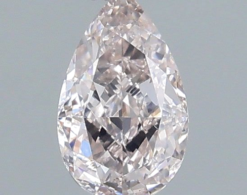 0.5 carat Fancy Light Pink-VVS2 Natūralus Pear Deimantas (1)