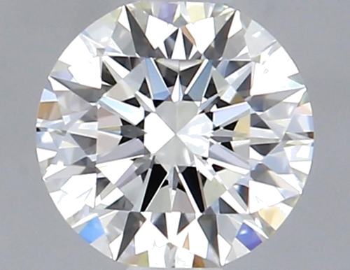 0.42 carat I-VVS1 Excellent cut Natūralus Round Deimantas (1)