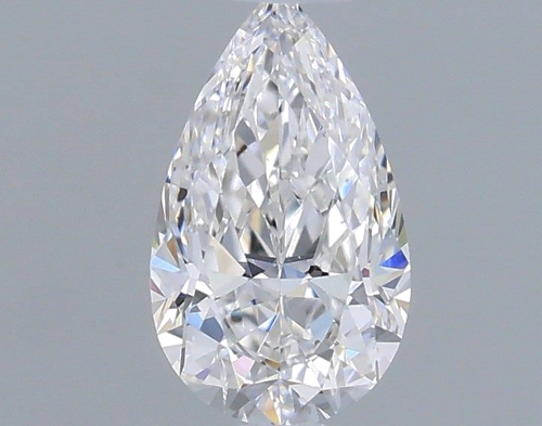 0.4 carat E-VS2 Natūralus Pear Deimantas (1)