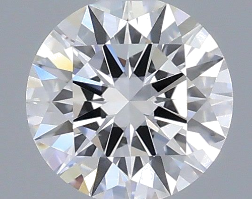 0.42 carat F-VVS1 Excellent cut Natūralus Round Deimantas (1)