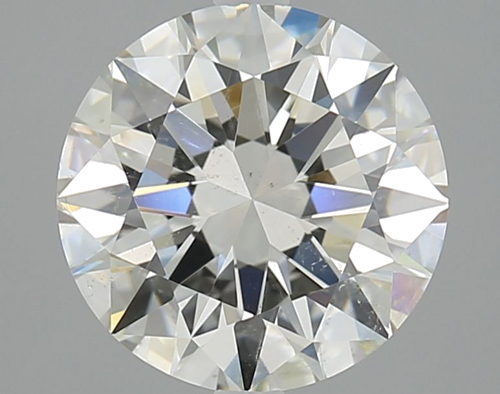 3.0 carat K-SI2 Excellent cut Natūralus Round Deimantas (1)