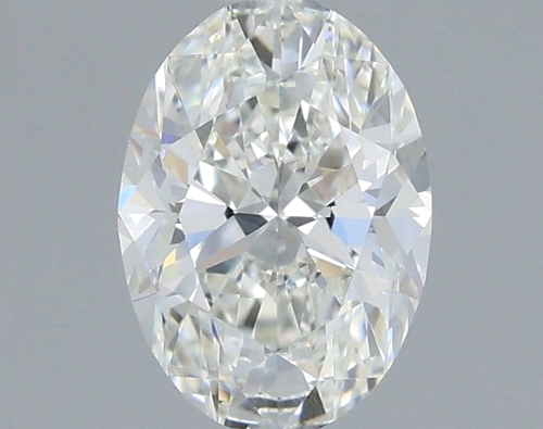 0.45 carat H-VVS1 Natūralus Oval Deimantas (1)