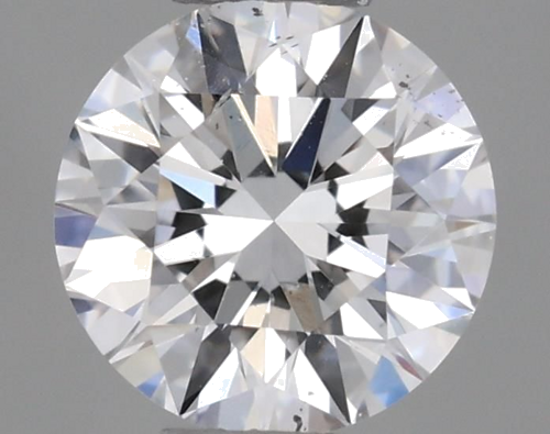 0.37 carat D-SI1 Excellent cut Natūralus Round Deimantas (1)
