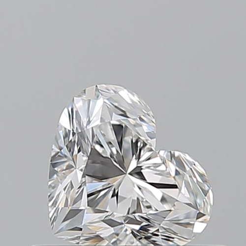 0.5 carat G-VVS2 Natūralus Heart Deimantas (1)
