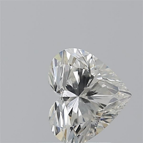 1.01 carat I-SI2 Natūralus Heart Deimantas (1)