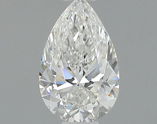 0.4 carat G-VS1 Natūralus Pear Deimantas (1)