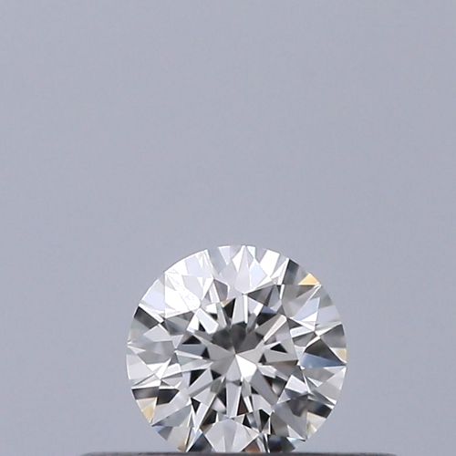 0.18 carat F-VVS1 Excellent cut Natūralus Round Deimantas (1)
