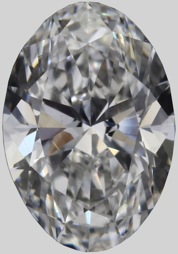 0.41 carat F-SI1 Natūralus Oval Deimantas (1)