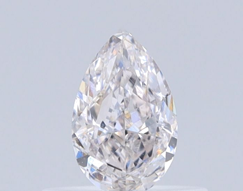 0.4 carat Faint Pink-VS2 Natūralus Pear Deimantas (1)