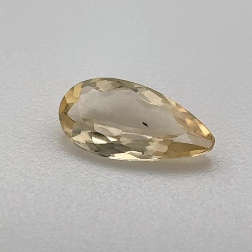 0.655 carat YELLOW Pear Topaz (1)