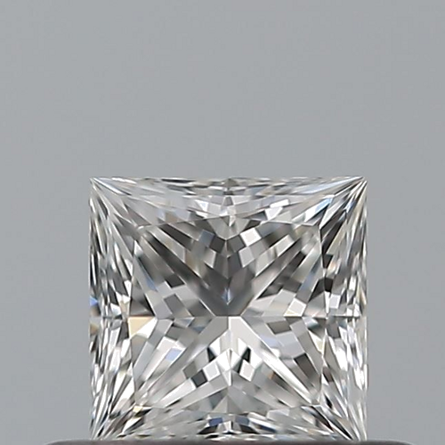 0.33 carat F-VVS1 Natūralus Princess Deimantas (1)
