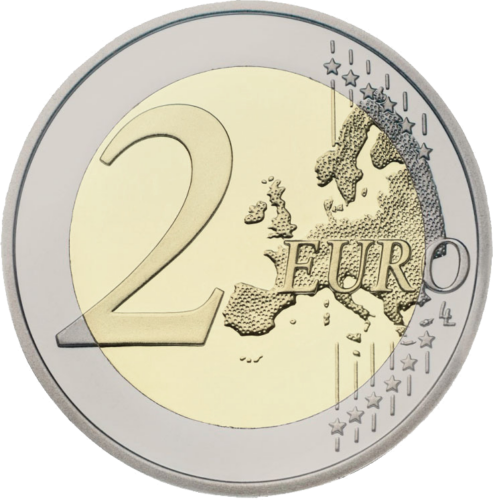 2022 Литва Сувалкия 2 евро монета (цветна) (2)