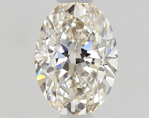 0.52 carat I-VS1 Natūralus Oval Deimantas (1)