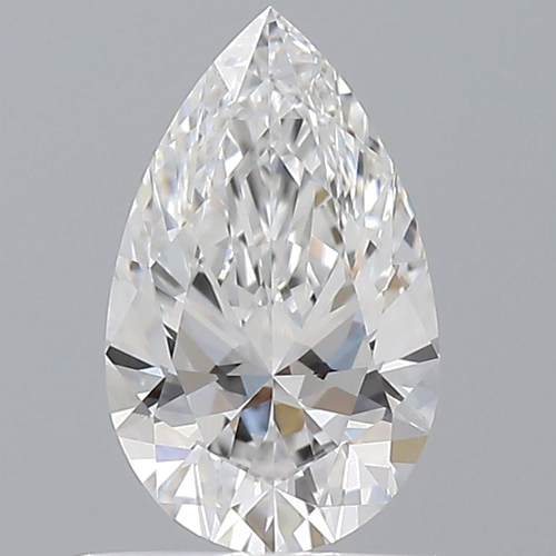0.63 carat D-VVS1 Natūralus Pear Deimantas (1)