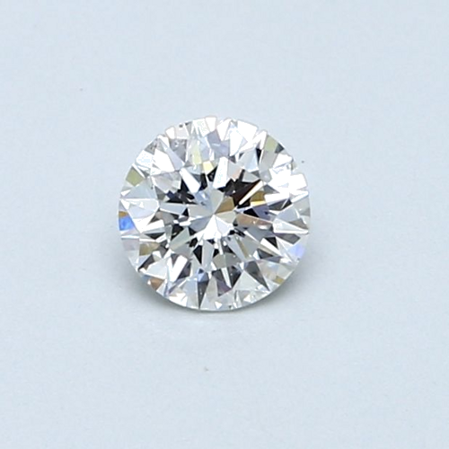 0.34 carat F-SI1 Excellent cut Natūralus Round Deimantas (1)