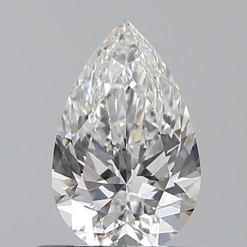 0.52 carat E-VS2 Natūralus Pear Deimantas (1)