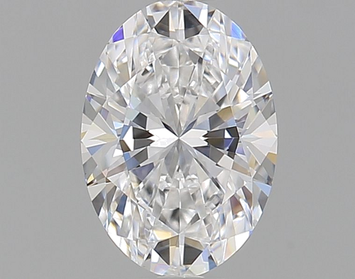 0.54 carat D-VS2 Natūralus Oval Deimantas (1)