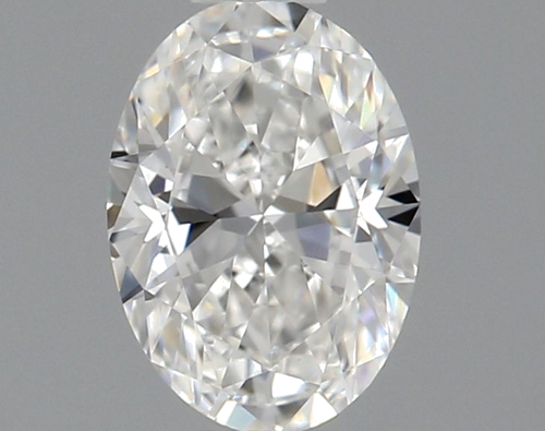0.5 carat F-VVS2 Natūralus Oval Deimantas (1)