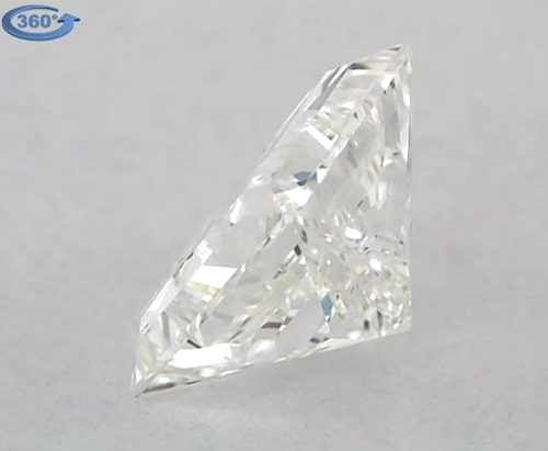 0.44 carat I-VS1 Natūralus Princess Deimantas (1)
