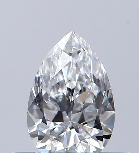 0.3 carat D-IF Natūralus Pear Deimantas (1)
