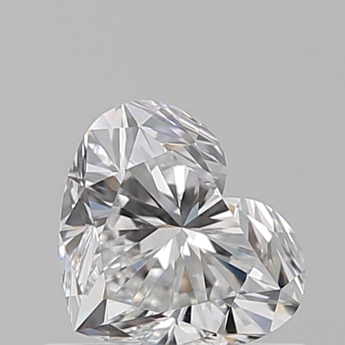 0.6 carat E-VVS2 Natūralus Heart Deimantas (1)
